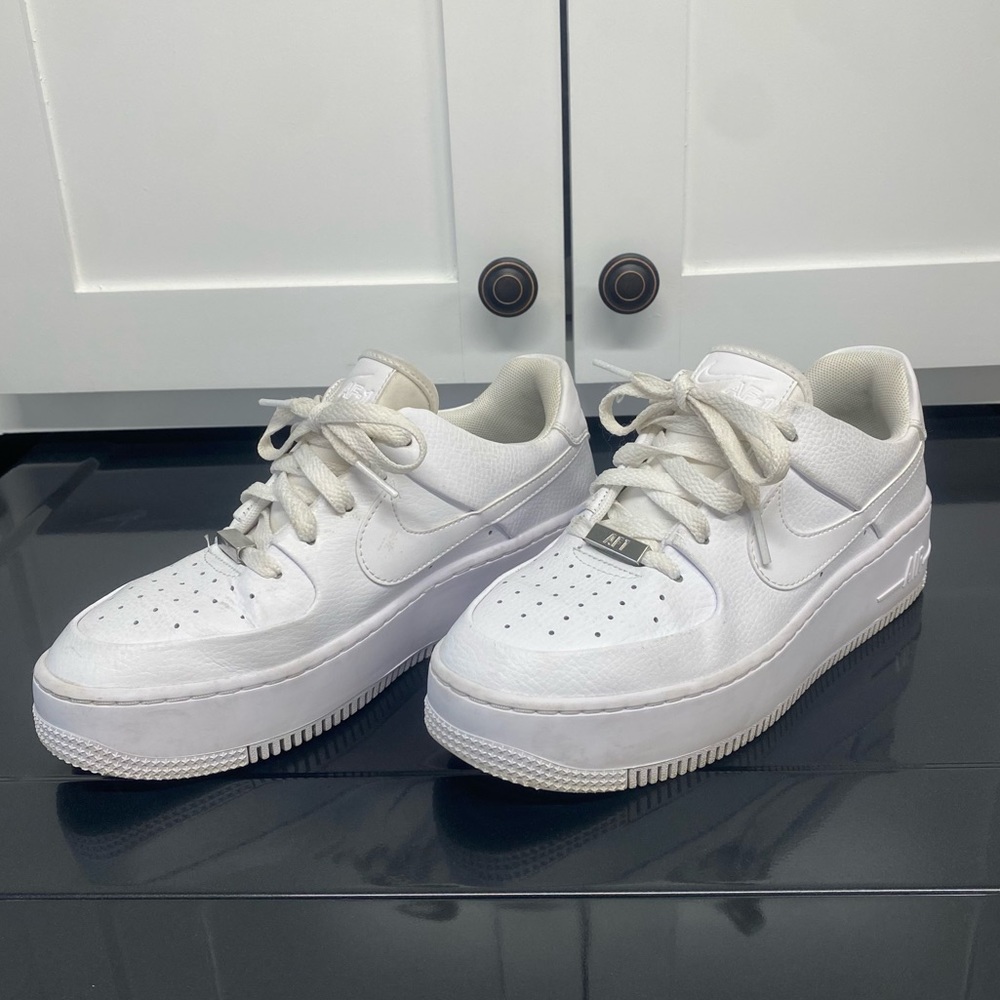 Nike Air Force 1 Sage Low Platform Sneaker Womens